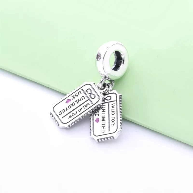 (imagen para) PANDORA Amuleto Colgante de Cupón de Amor - 798703C01 - Ver 3