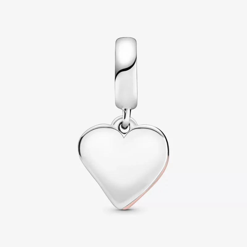 (imagen para) PANDORA Brillante Abalorio de Colgante Corazón Libre - 788693C01 - Ver 2