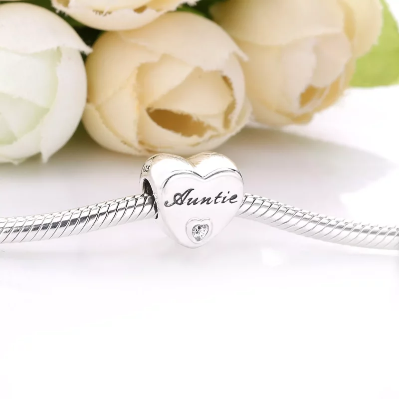 (imagen para) PANDORA Charm de Amor Tía Corazón - 798261CZ - Ver 2