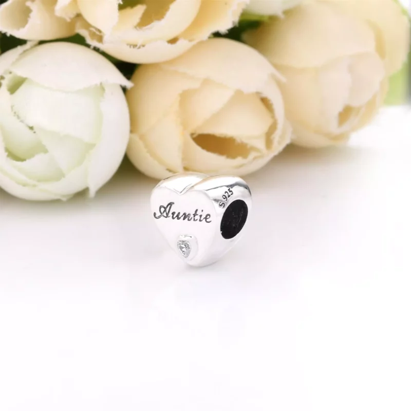 (imagen para) PANDORA Charm de Amor Tía Corazón - 798261CZ - Ver 3