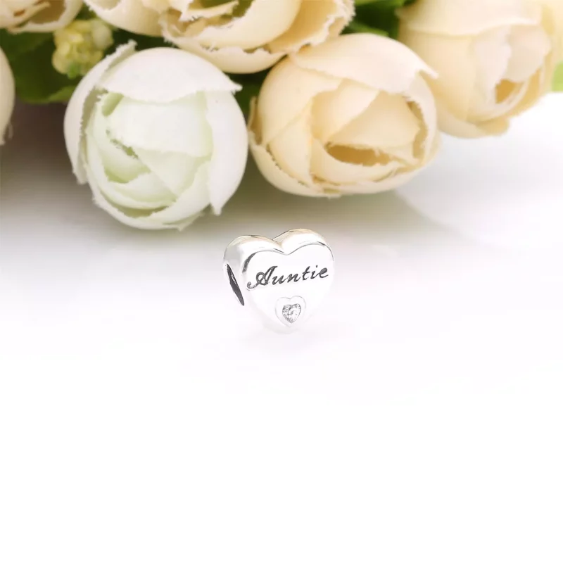 (imagen para) PANDORA Charm de Amor Tía Corazón - 798261CZ - Ver 4