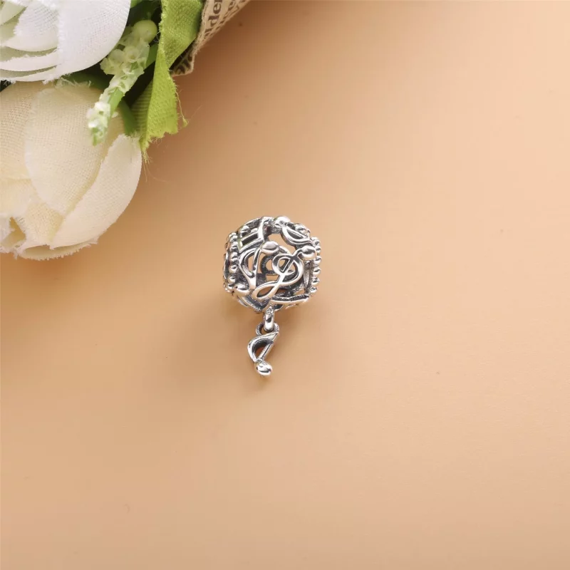 (imagen para) Amuleto de Notas Musicales PANDORA Openwork - 798779C00 - Ver 2