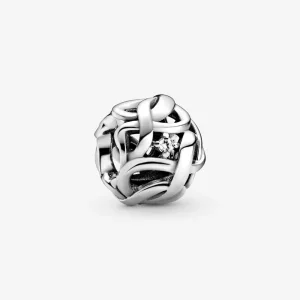 (imagen para) Amuleto PANDORA de Infinito Tejido Calado - 798824C01