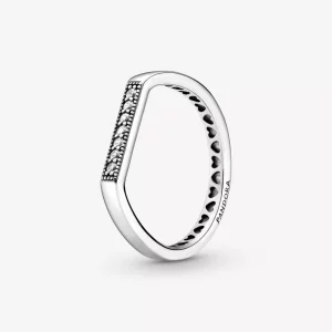 (imagen para) Anillo apilable PANDORA Sparkling Bar - 199041C01