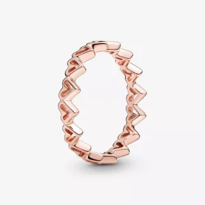 (imagen para) Anillo PANDORA Freehand Hearts - 188696C00