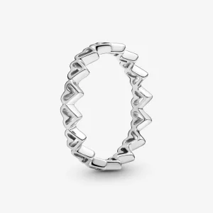 (imagen para) Anillo PANDORA Freehand Hearts - 198696C00