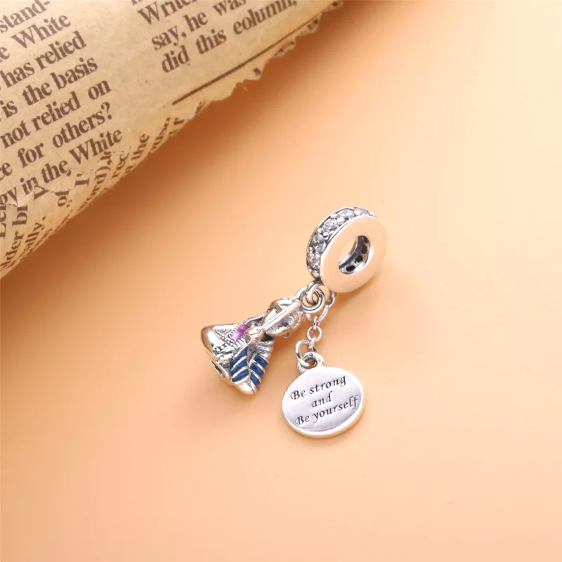 (imagen para) Charm colgante PANDORA Disney Mulan - 798637C01 - Ver 3