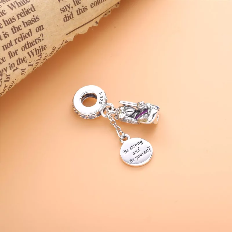(imagen para) Charm colgante PANDORA Disney Mulan - 798637C01 - Ver 4