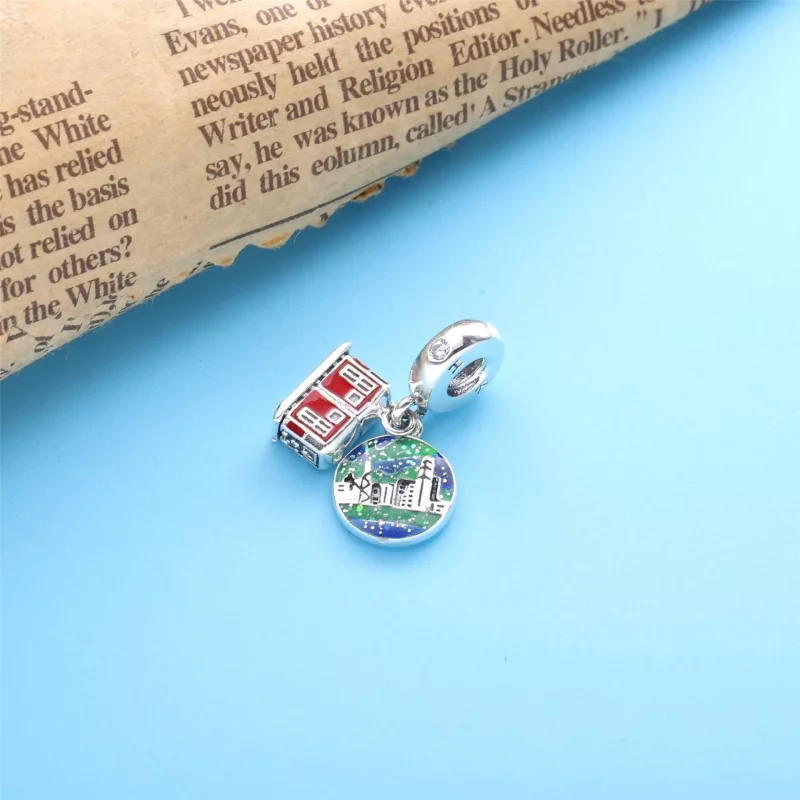(imagen para) Charm Colgante PANDORA Hong Kong Peak Tram - 798926C01 - Ver 2