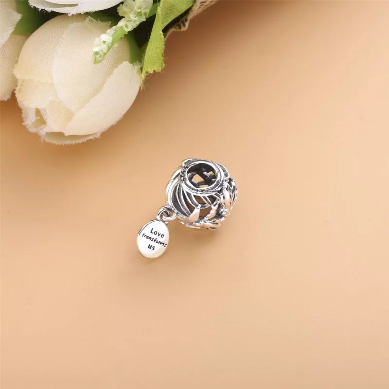 (imagen para) Charm de amor con libélula calada PANDORA - 798814C00 - Ver 4