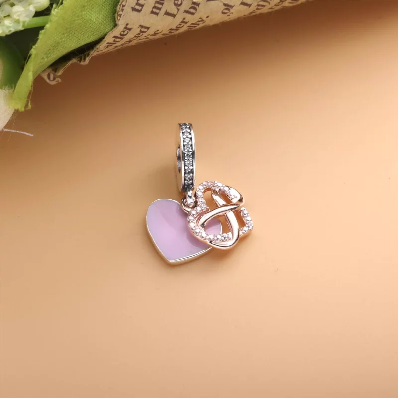 (imagen para) Charm PANDORA Sparkling Infinity Family Forever and Always - 788878C01 - Ver 4