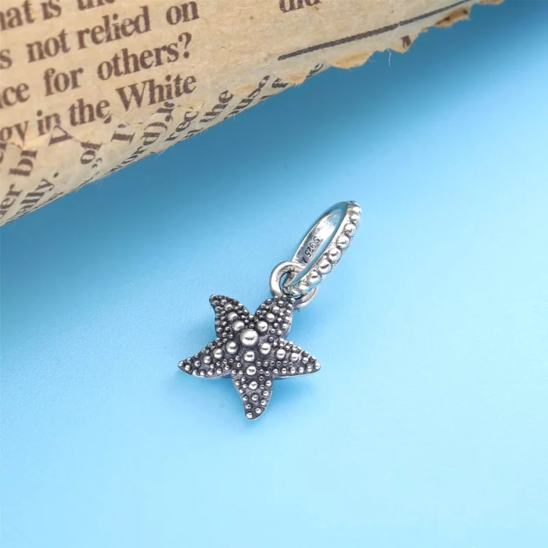 (imagen para) Colgante de Estrella de Mar con cuentas PANDORA - 398945C00 - Ver 2