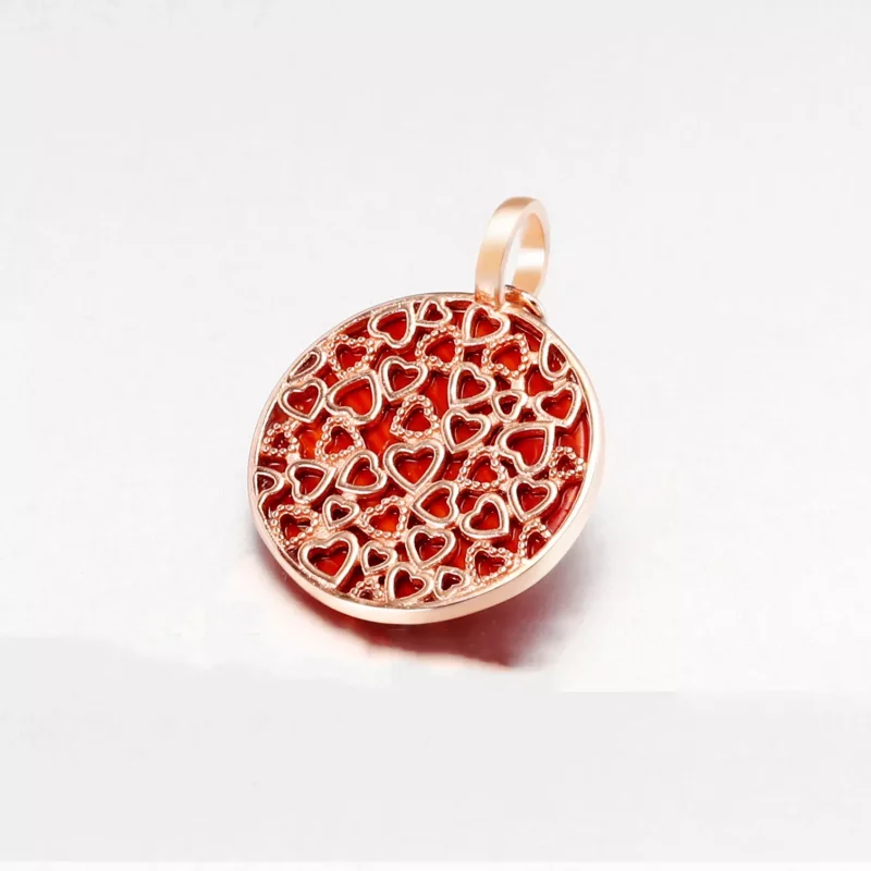 (imagen para) Colgante de vidrio Murano rojo PANDORA - 388148RMU - Ver 2