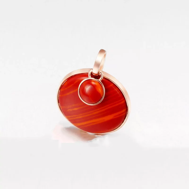 (imagen para) Colgante de vidrio Murano rojo PANDORA - 388148RMU - Ver 4