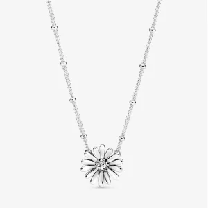 (imagen para) Collar PANDORA Pavé Margarita - 398964C01