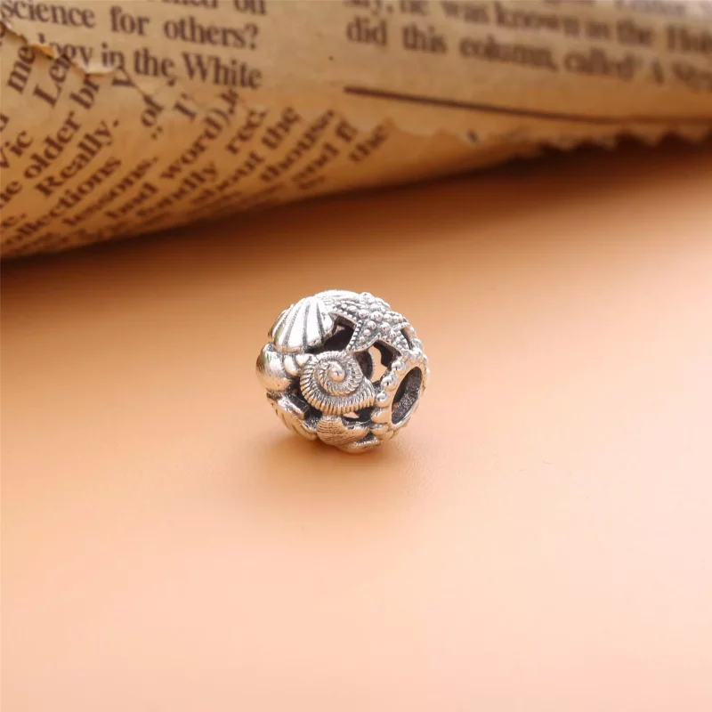 (imagen para) PANDORA Abalorio Estrella de Mar, Conchas y Corazones Calados - 798950C00 - Ver 3