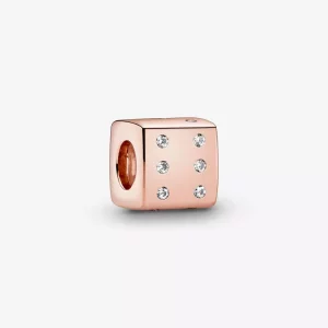 (imagen para) PANDORA Amuleto Dados Deslumbrantes - 781269C01