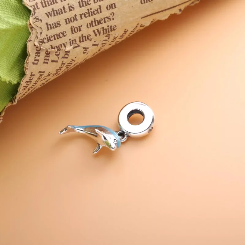(imagen para) PANDORA Charm Colgante de Delfín Brillante - 798947C01 - Ver 5