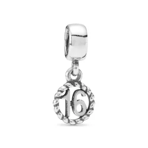 (imagen para) PANDORA Dije Colgante 16 Plata de Ley - 790494