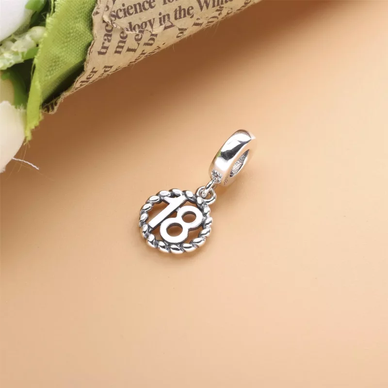 (imagen para) PANDORA Dijes Colgantes 18 Plata de Ley - 790495 - Ver 2