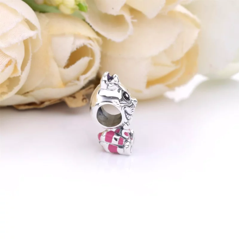 (imagen para) PANDORA Disney Alicia en el País de las Maravillas Charm del Gato de Cheshire - - Ver 3
