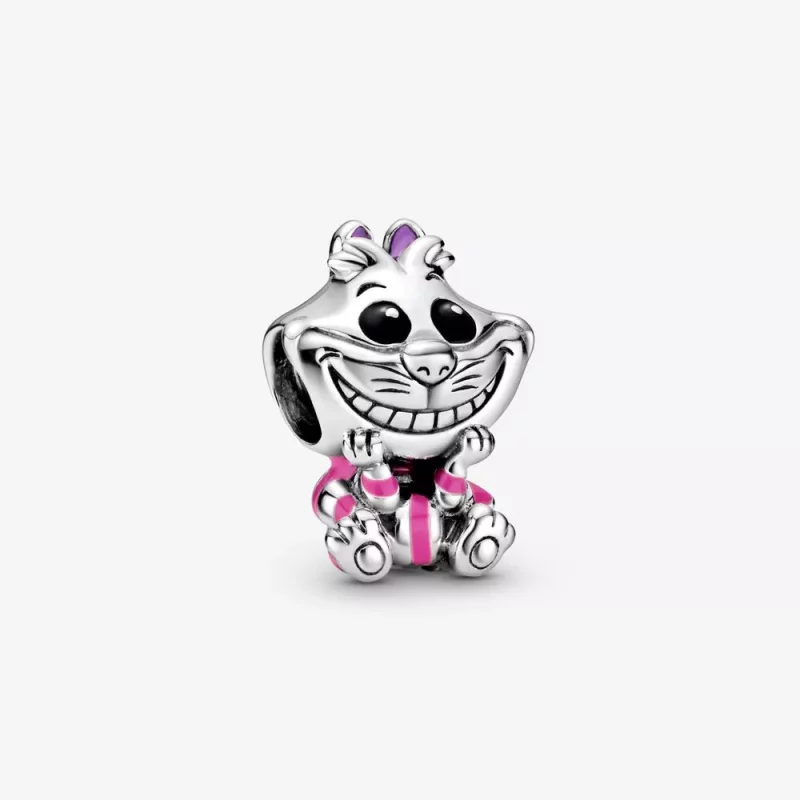 (imagen para) PANDORA Disney Alicia en el País de las Maravillas Charm del Gato de Cheshire - 798850C01