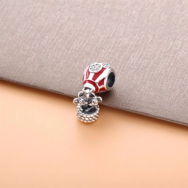 (imagen para) PANDORA Disney Globo Aerostático del Verdadero Amor - Charm PD00209-1 - Ver 4