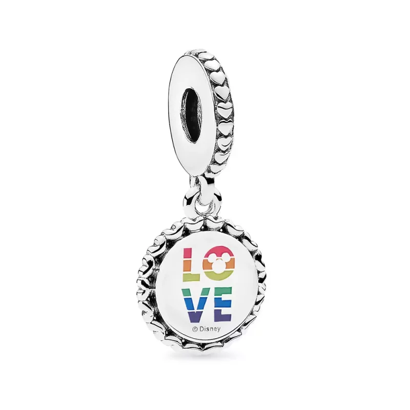 (imagen para) PANDORA Disney, Mickey Mouse Rainbow Charm - P400036052279 - Ver 2