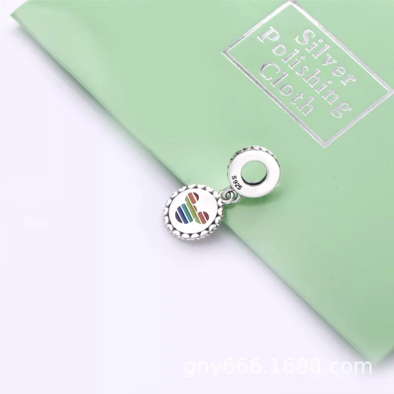 (imagen para) PANDORA Disney, Mickey Mouse Rainbow Charm - P400036052279 - Ver 4