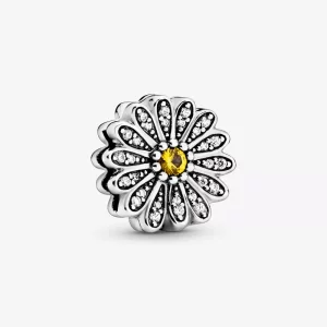(imagen para) PANDORA Encanto de Clip Flor Margarita Brillante - 798766C01