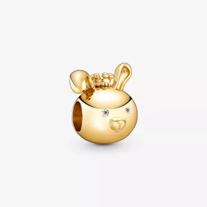 (imagen para) PANDORA Encanto de Conejo del Zodiaco Brillante - 768585C01