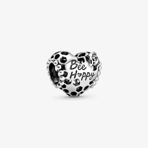 (imagen para) PANDORA Encanto de Corazón con Panal de Abejas Feliz - 798769C00
