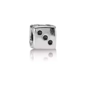 (imagen para) Pandora Encanto de Dado de Plata - 790116