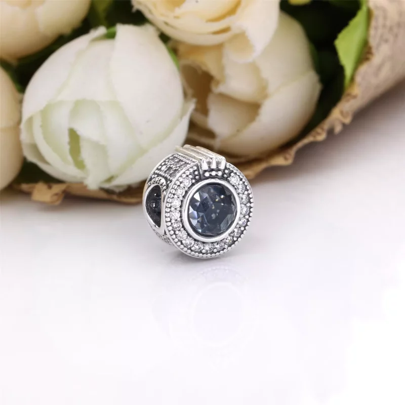 (imagen para) PANDORA Encanto O Corona Azul Brillante - 799058C01 - Ver 2