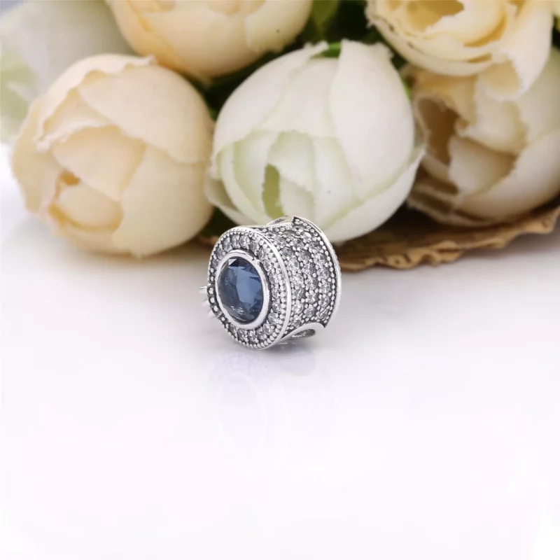 (imagen para) PANDORA Encanto O Corona Azul Brillante - 799058C01 - Ver 4