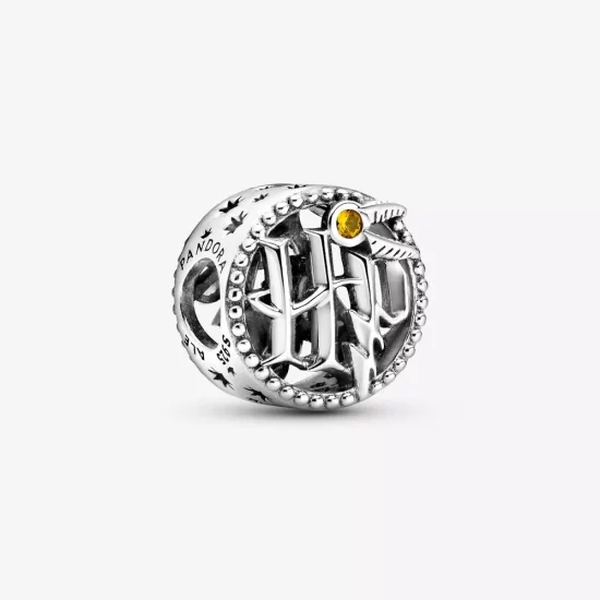 (imagen para) PANDORA Harry Potter, Abalorio Harry Potter con Iconos Perforados - 799127C01