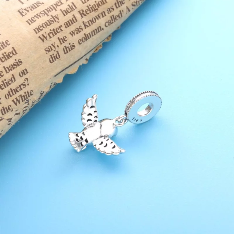 (imagen para) PANDORA Harry Potter, colgante de lechuza Hedwig - 799123C01 - Ver 3