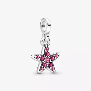 (imagen para) PANDORA Mi Encanto Colgante Estrella de Mar Rosa - 799011C01