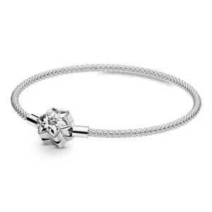 (imagen para) Pulsera de malla Pandora Bright Snowflake - 598616C01