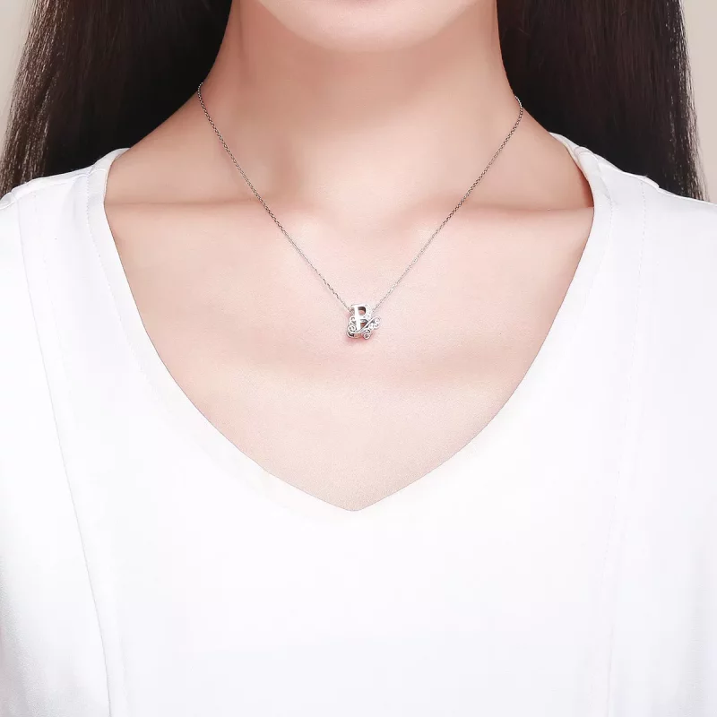(imagen para) Amuleto de letra B con flores brillantes estilo Pandora - BSC030-B - Ver 5