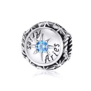 (imagen para) Charm de Aries con estilo Pandora brillante - SCC1725-1