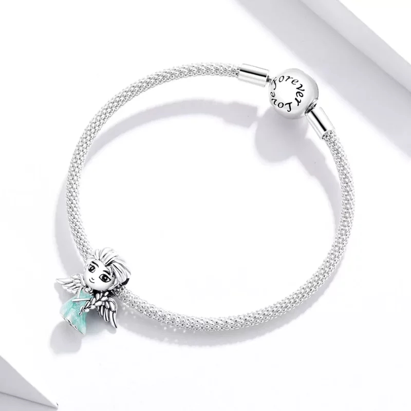(imagen para) Charm estilo Pandora de hada de la nieve - SCC1652 - Ver 3