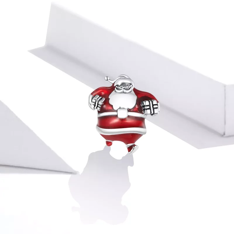 (imagen para) Charm estilo Pandora de Santa Claus - SCC1664 - Ver 2