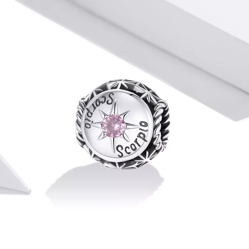 (imagen para) Charm Pandora Estilo Scorpio Brillante - SCC1725-3 - Ver 2