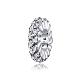 (imagen para) Estilo Pandora Espaciador Brillante de Invierno - SCC1648