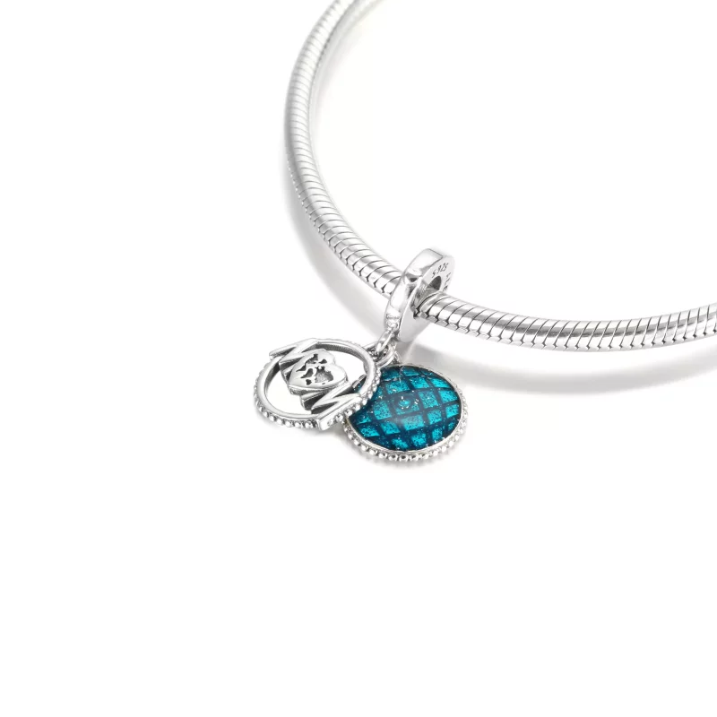 (imagen para) Charm colgante PANDORA Glitter Globe Mom - 799368C01 - Ver 5