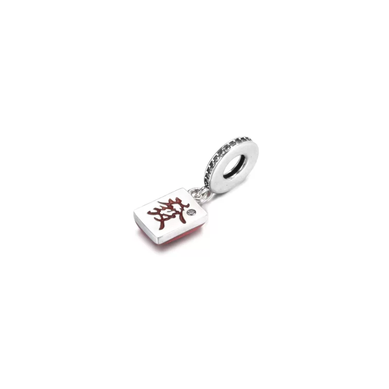 (imagen para) Charm colgante PANDORA Mahjong - 799277C01 - Ver 2
