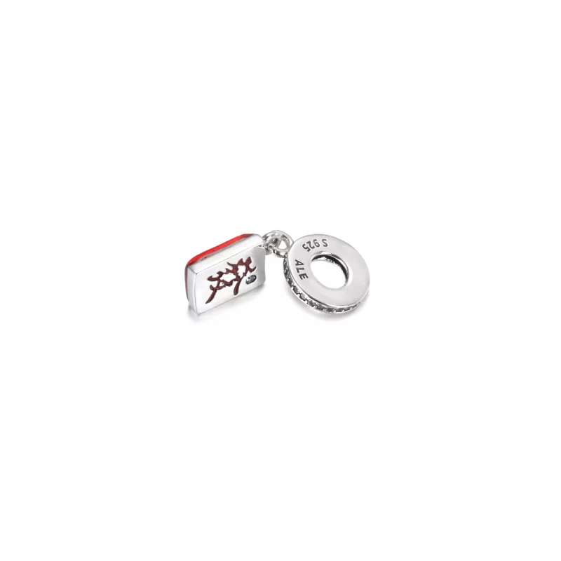 (imagen para) Charm colgante PANDORA Mahjong - 799277C01 - Ver 4
