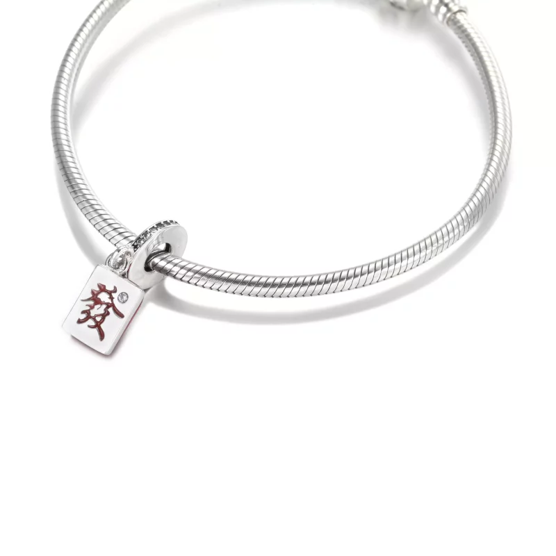 (imagen para) Charm colgante PANDORA Mahjong - 799277C01 - Ver 5