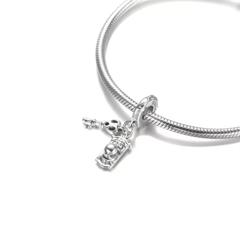 (imagen para) Charm colgante para llave y pomo de puerta de Alicia en el País de las Maravilla - Ver 5